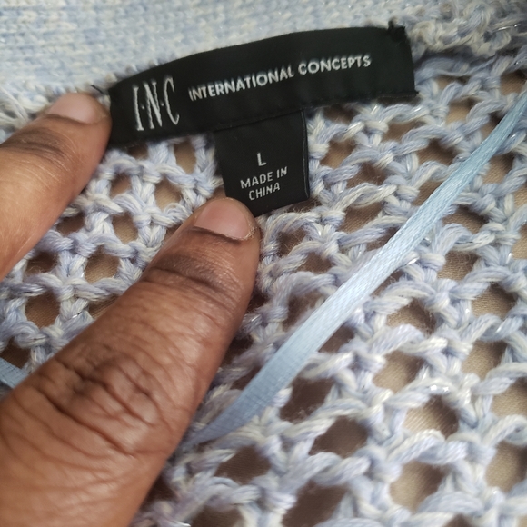 Blue gradient cardigan - Picture 2 of 3